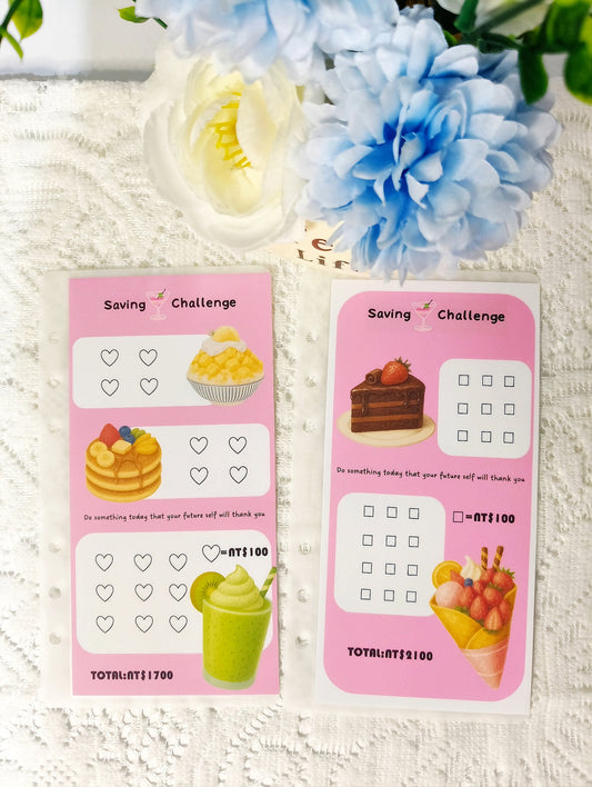 🍭美食11K存錢挑戰🍭存滿11000