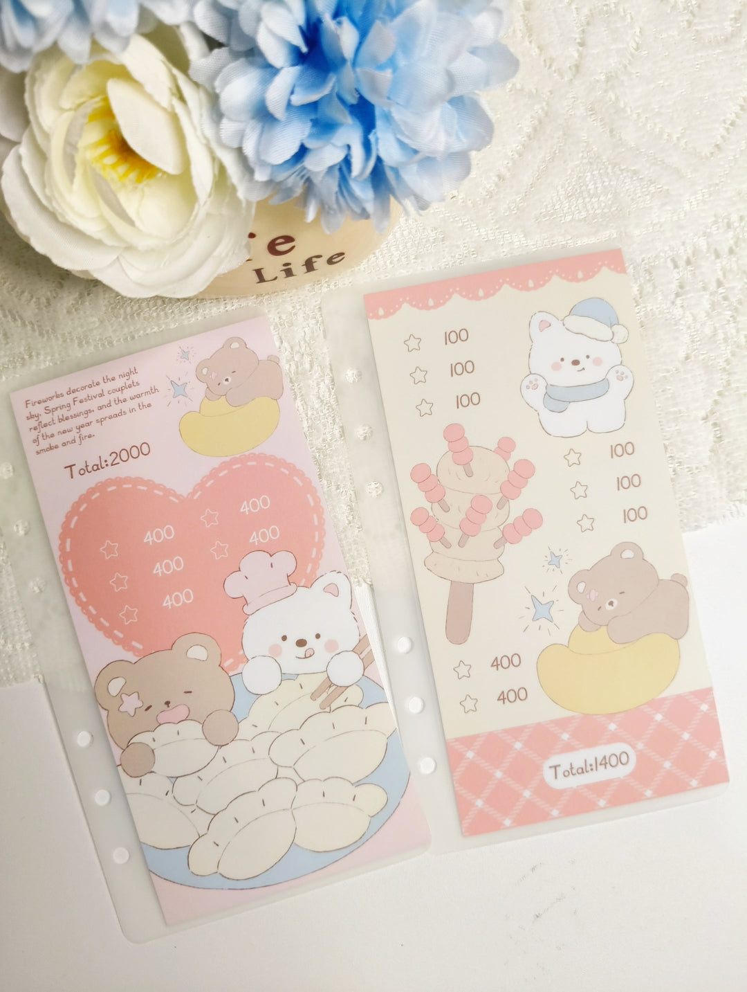 💐紛紛新年•熊熊存錢袋💐存滿12000