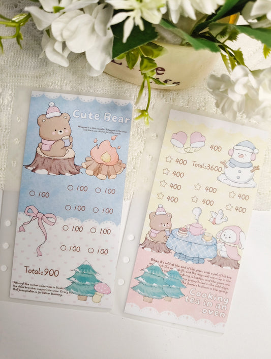 ⭐冬日暖心存錢袋💫存滿12000