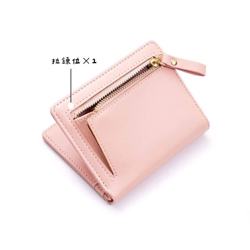 BATSIOE 簡約多色短夾