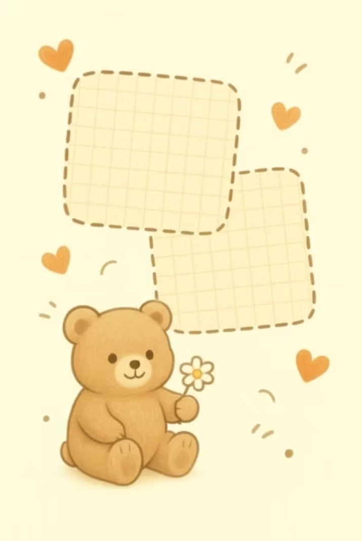 A6熊熊便簽本(共5款)