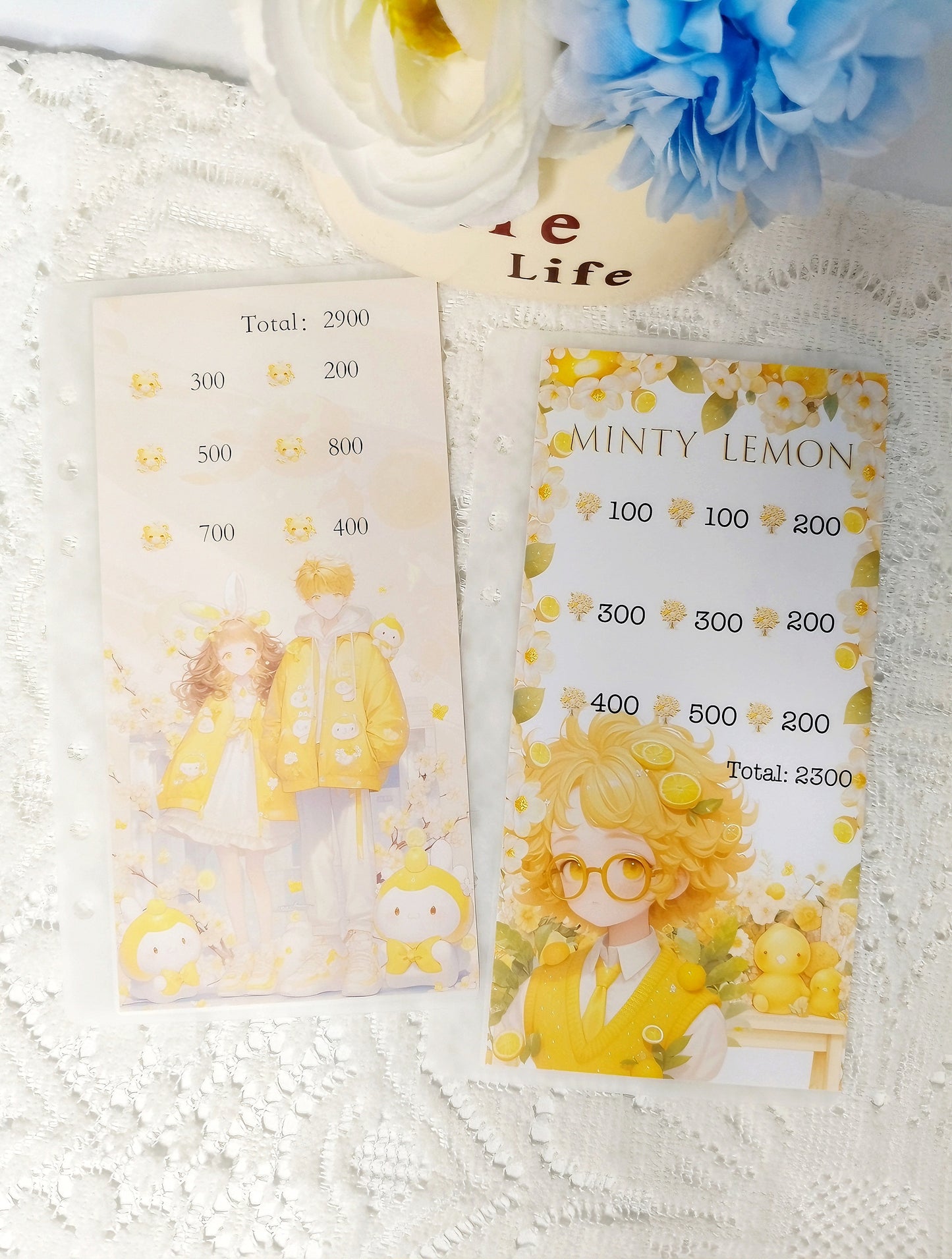 🍋 柠檬梦想存钱袋~存满15000 🍋