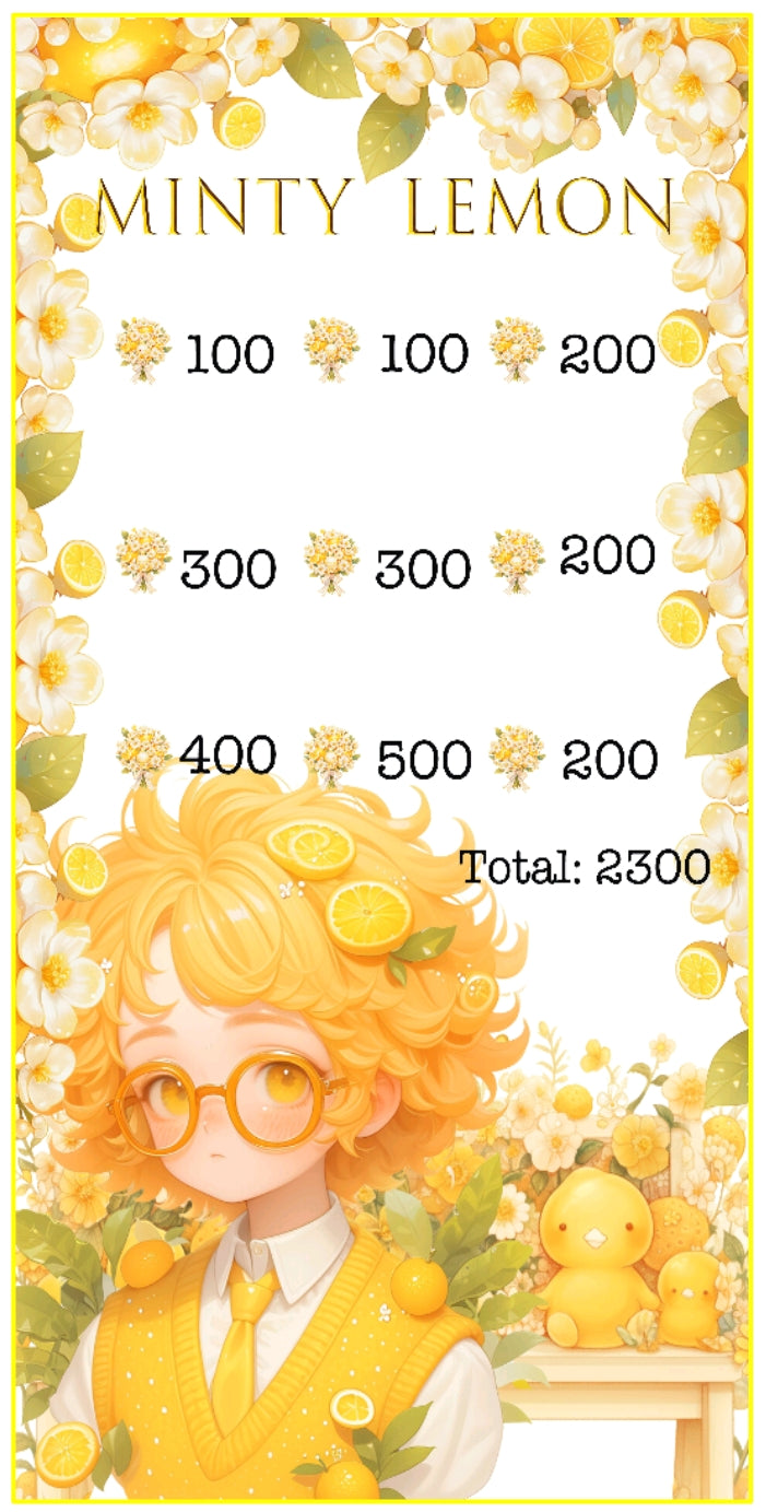 🍋 檸檬夢想存錢袋~存滿15000 🍋