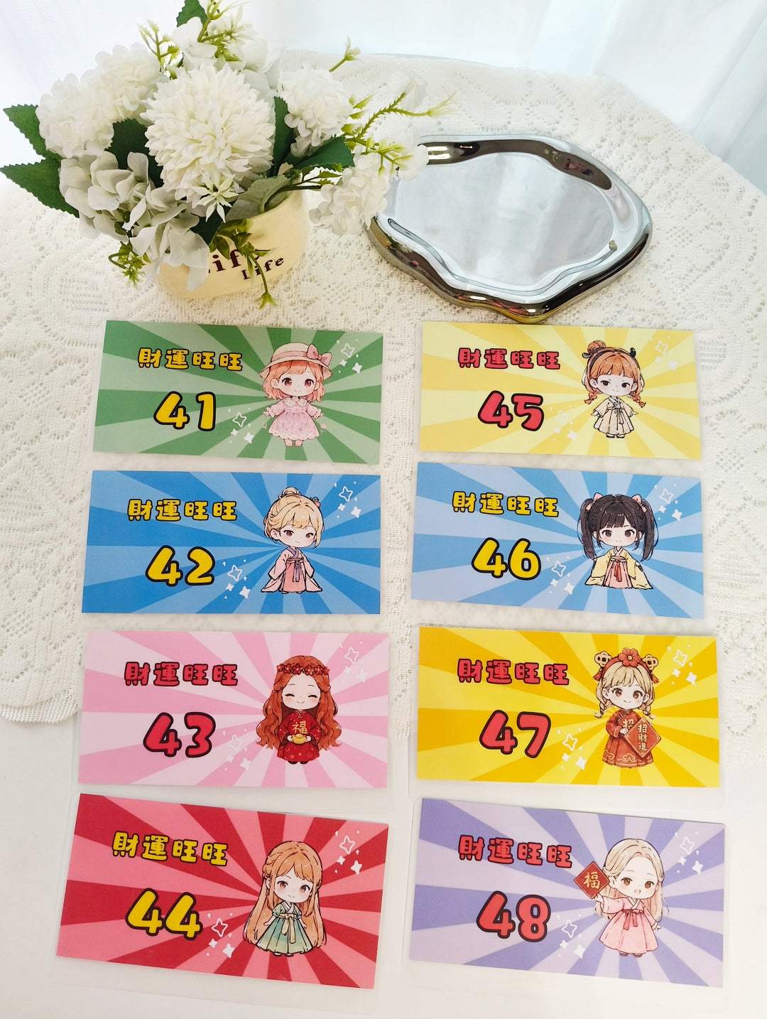 💫「福氣女孩」52週存錢挑戰「組合」