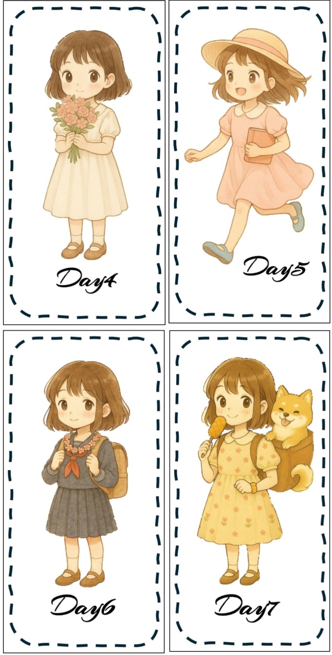 日系手繪風（ A6）31天存錢挑戰組合《Saving Challenge》