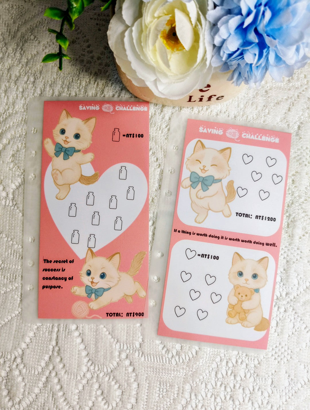 🎀布偶猫小额存钱袋🎀存满12000