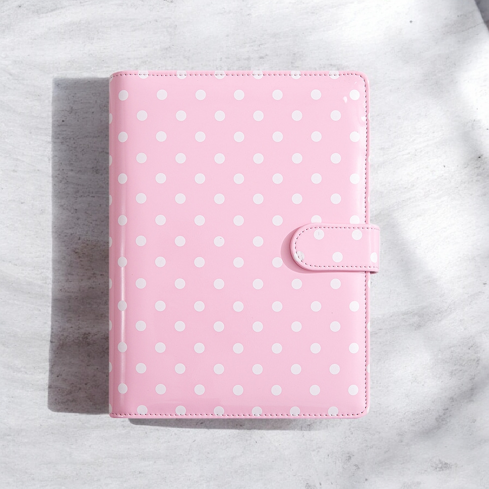💫A5 Polka Dot Loose-Leaf Notebook💫