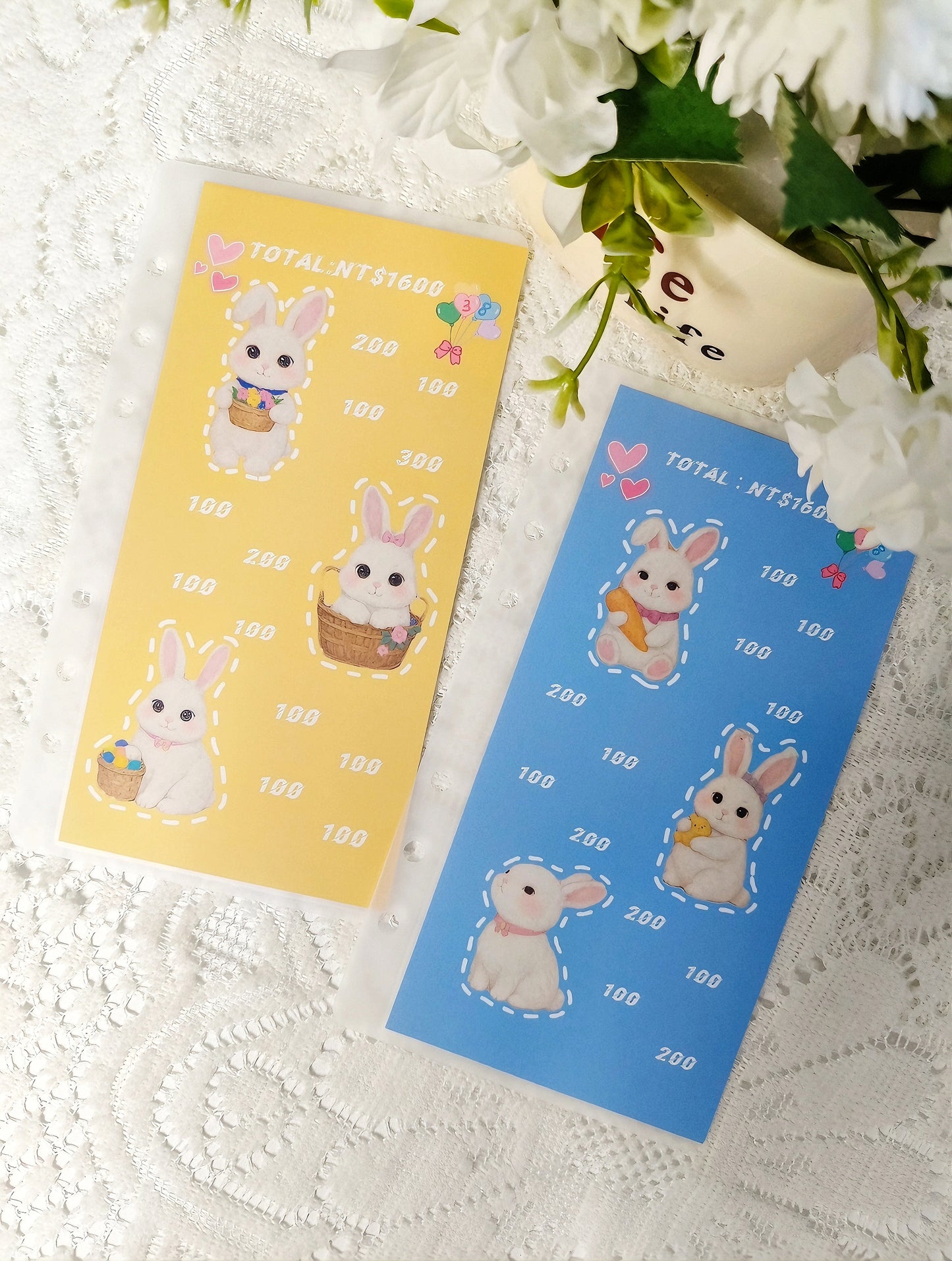 ✨兔兔小額15k✨存滿15000，原木盒組合，單買存錢袋