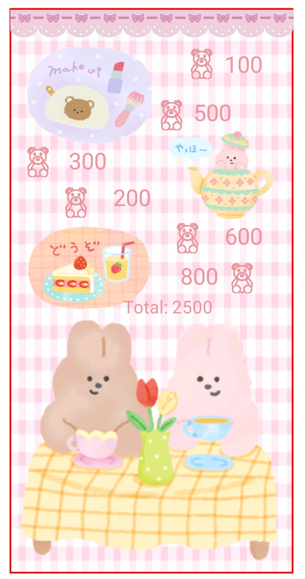 🍞 Kawaii日系風格存錢袋 ~存滿13000🍞