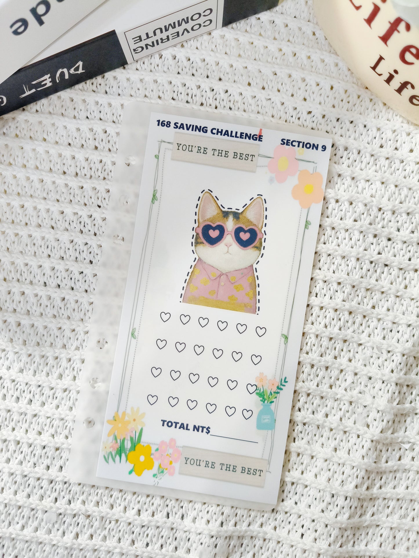 168 Saving Challenge存钱袋（A6打孔款）