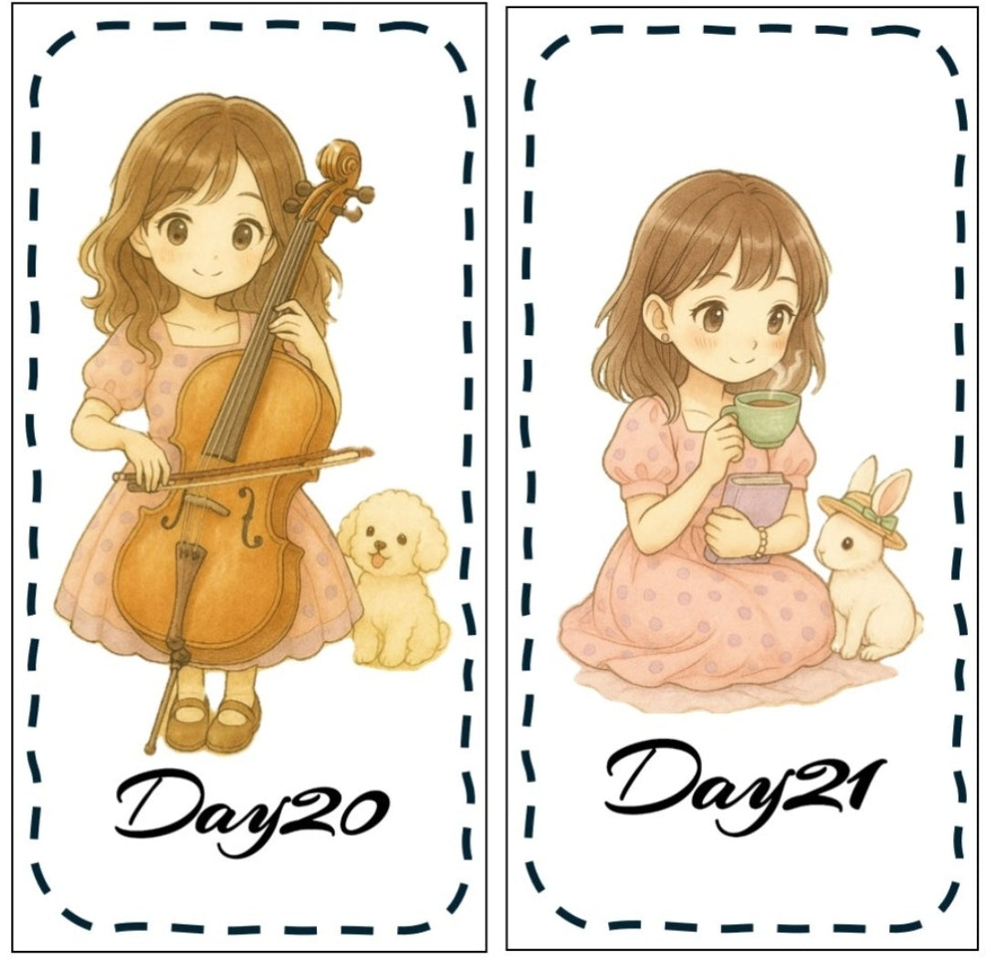 日系手繪風（ A6）31天存錢挑戰組合《Saving Challenge》