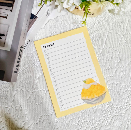 🍧 清新可愛 To Do List A5便簽本｜每日待辦管理小幫手 🍧
