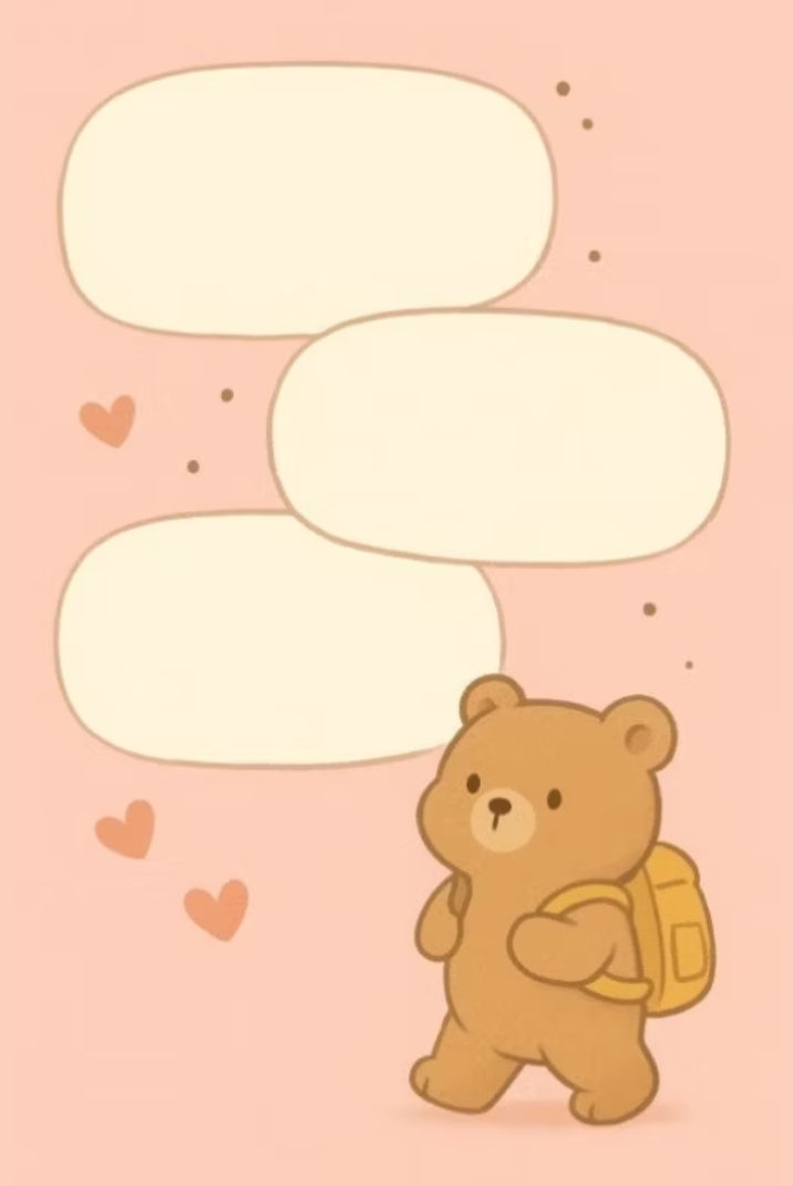 A6熊熊便簽本（共5款）