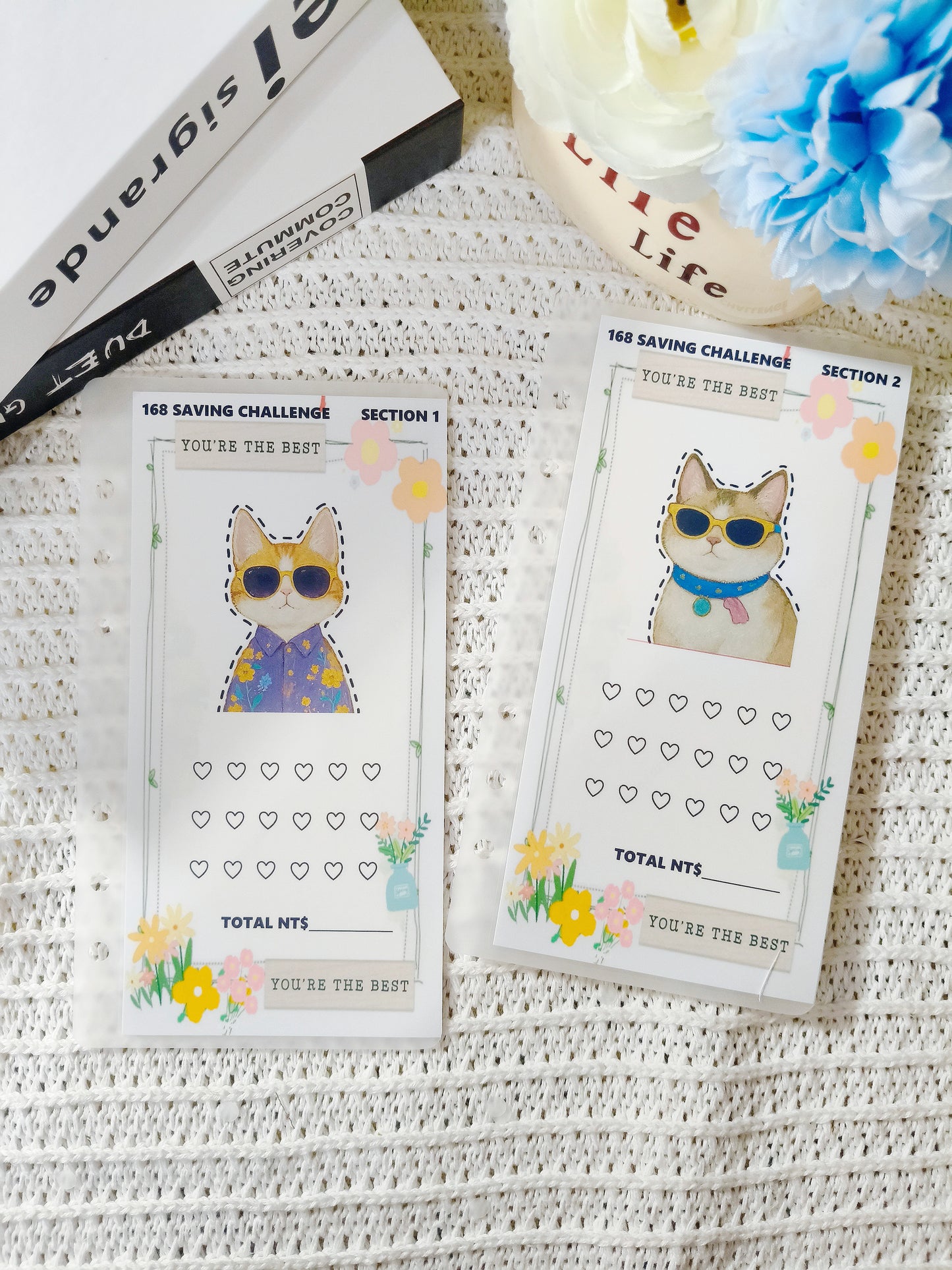 168 Saving Challenge存钱袋（A6打孔款）