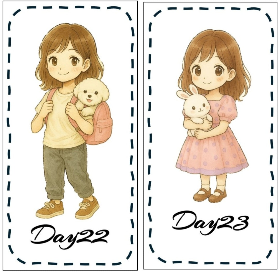 日系手繪風（ A6）31天存錢挑戰組合《Saving Challenge》