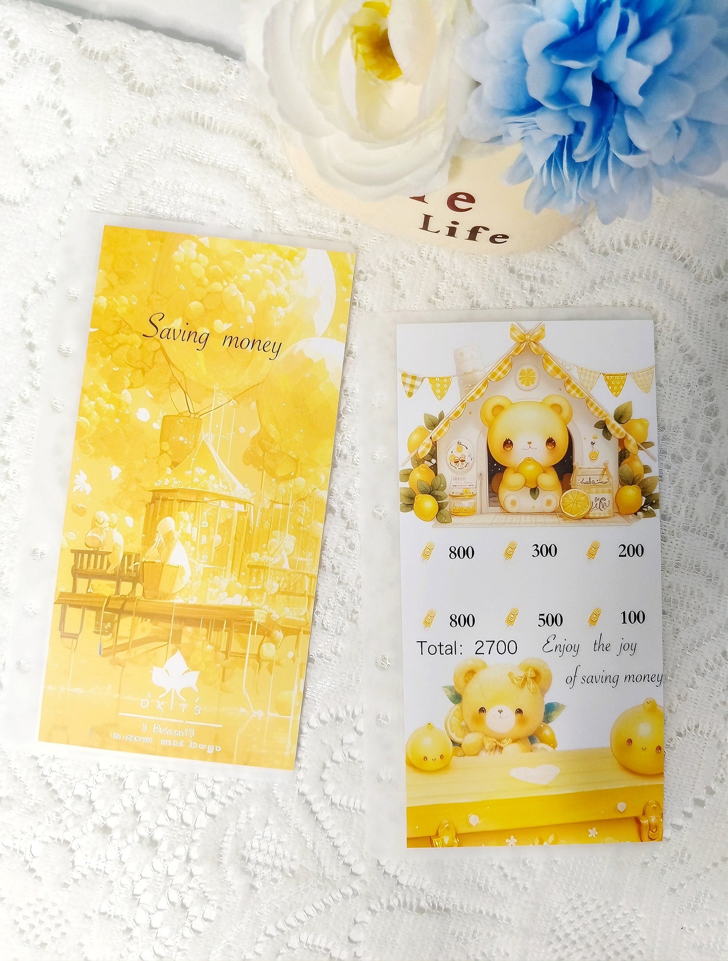 🍋 柠檬梦想存钱袋~存满15000 🍋