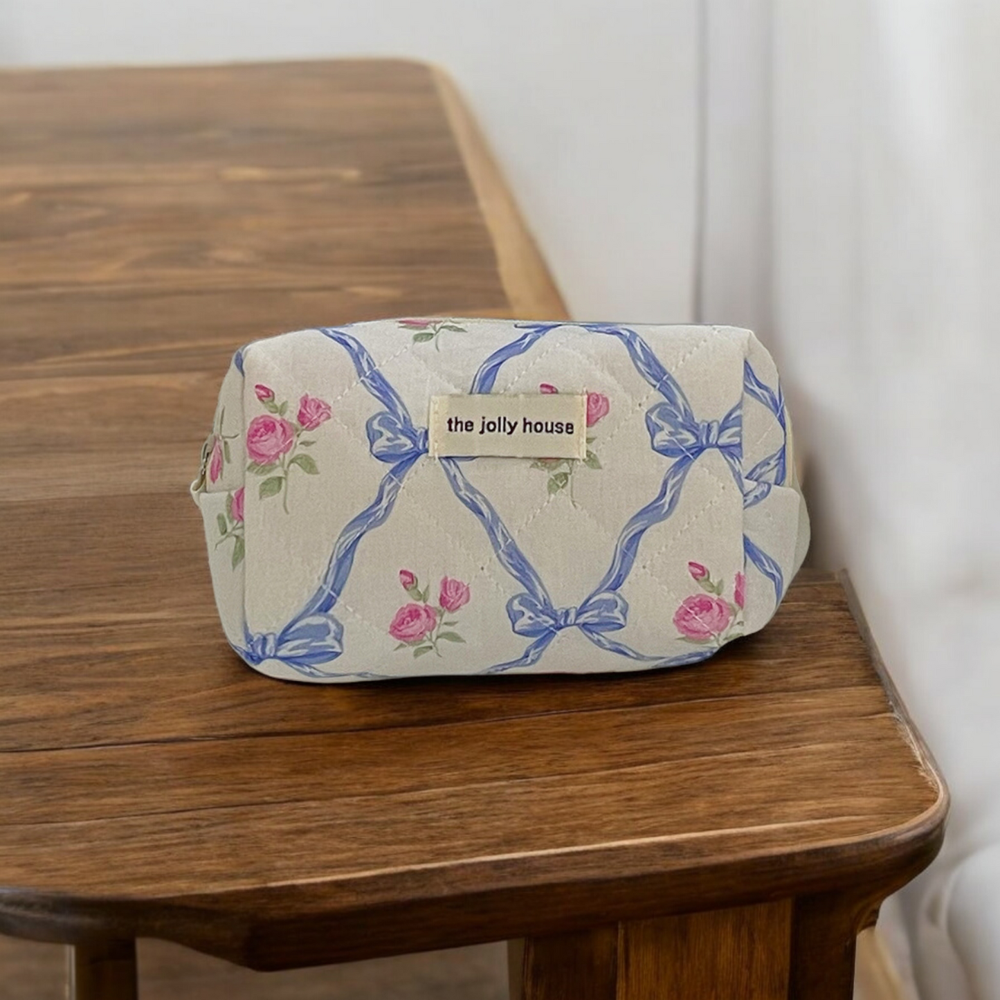 💫蝴蝶结花朵化妆包