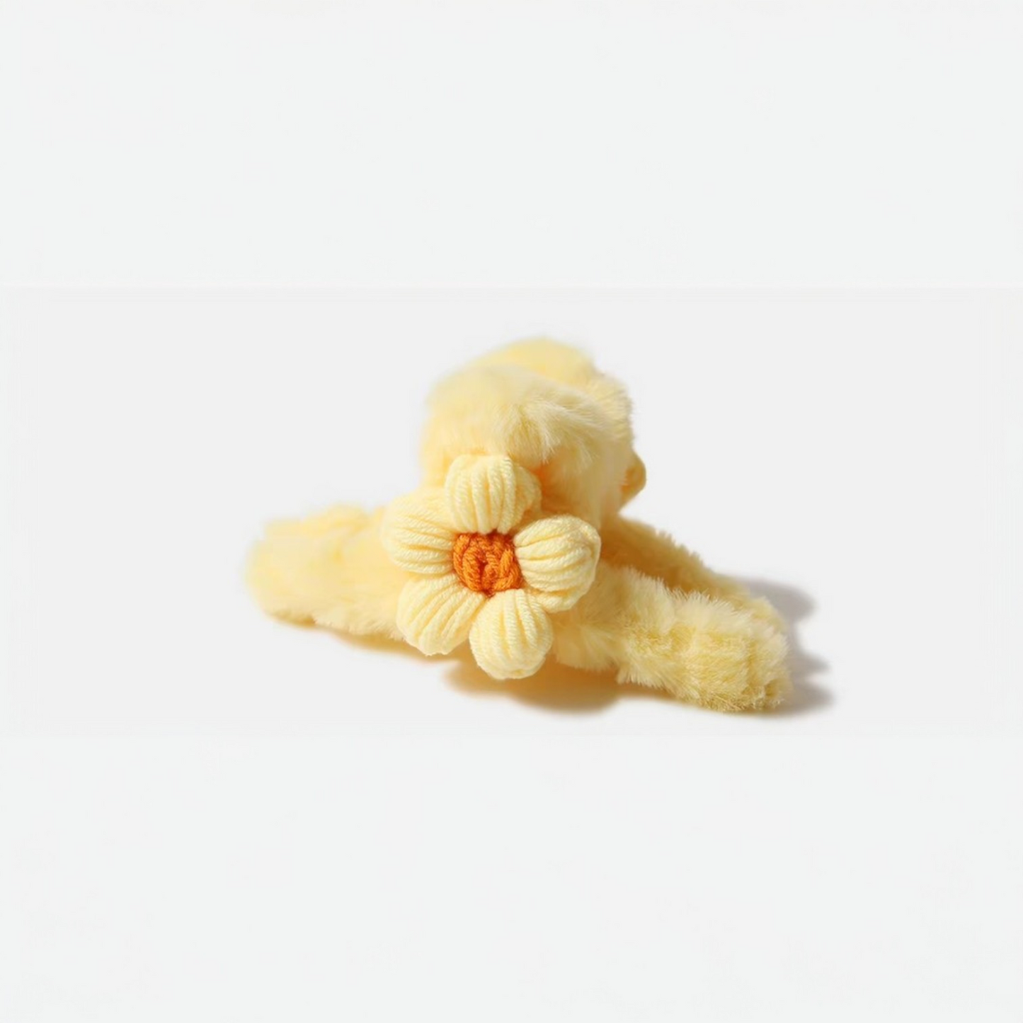 🌼 可愛花朵毛絨鯊魚夾｜療癒系抓夾