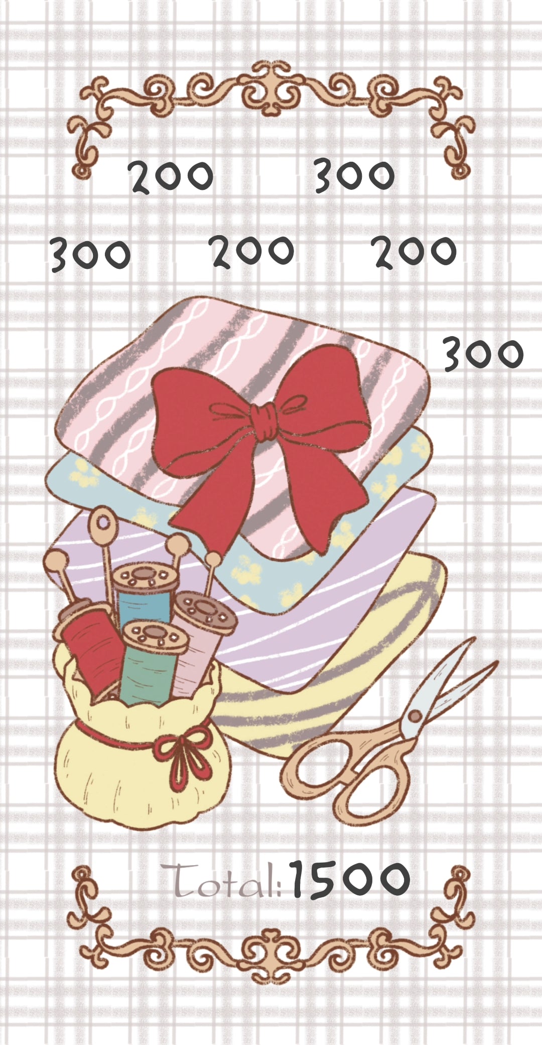 ✨優雅貓咪手繪存錢袋✨存滿13000