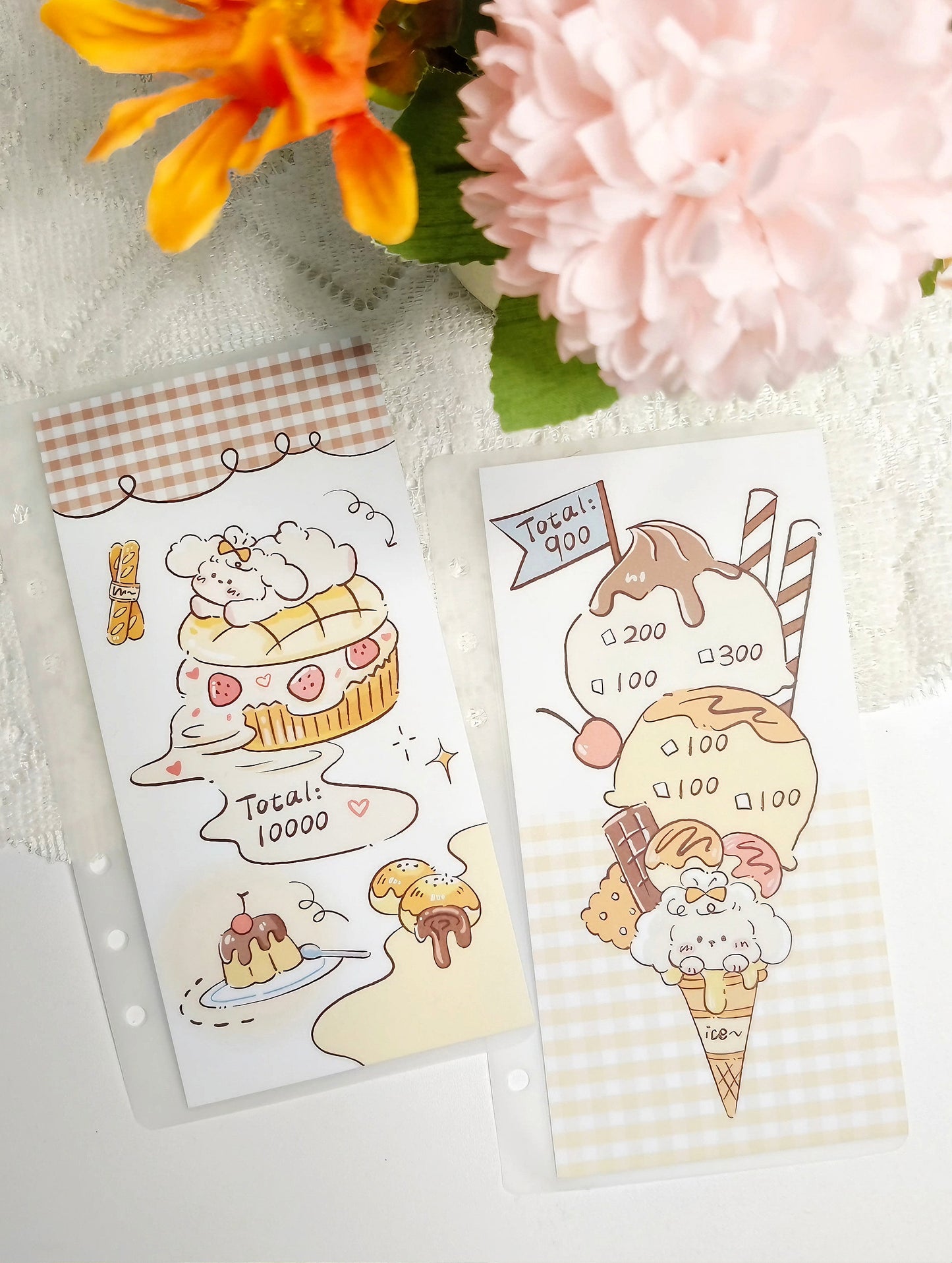 🌟療癒甜食系存錢袋🌟存滿10000