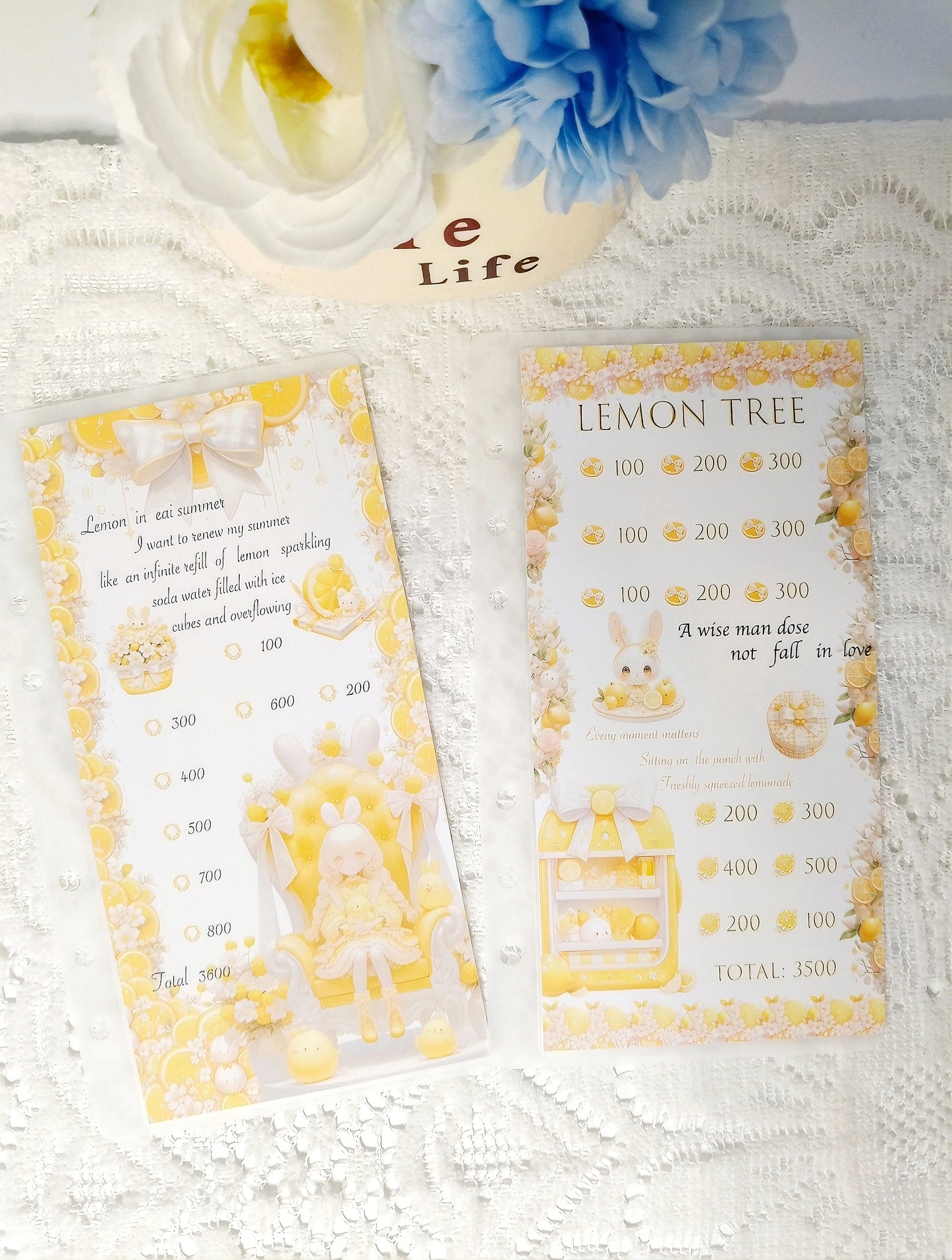 🍋 柠檬梦想存钱袋~存满15000 🍋