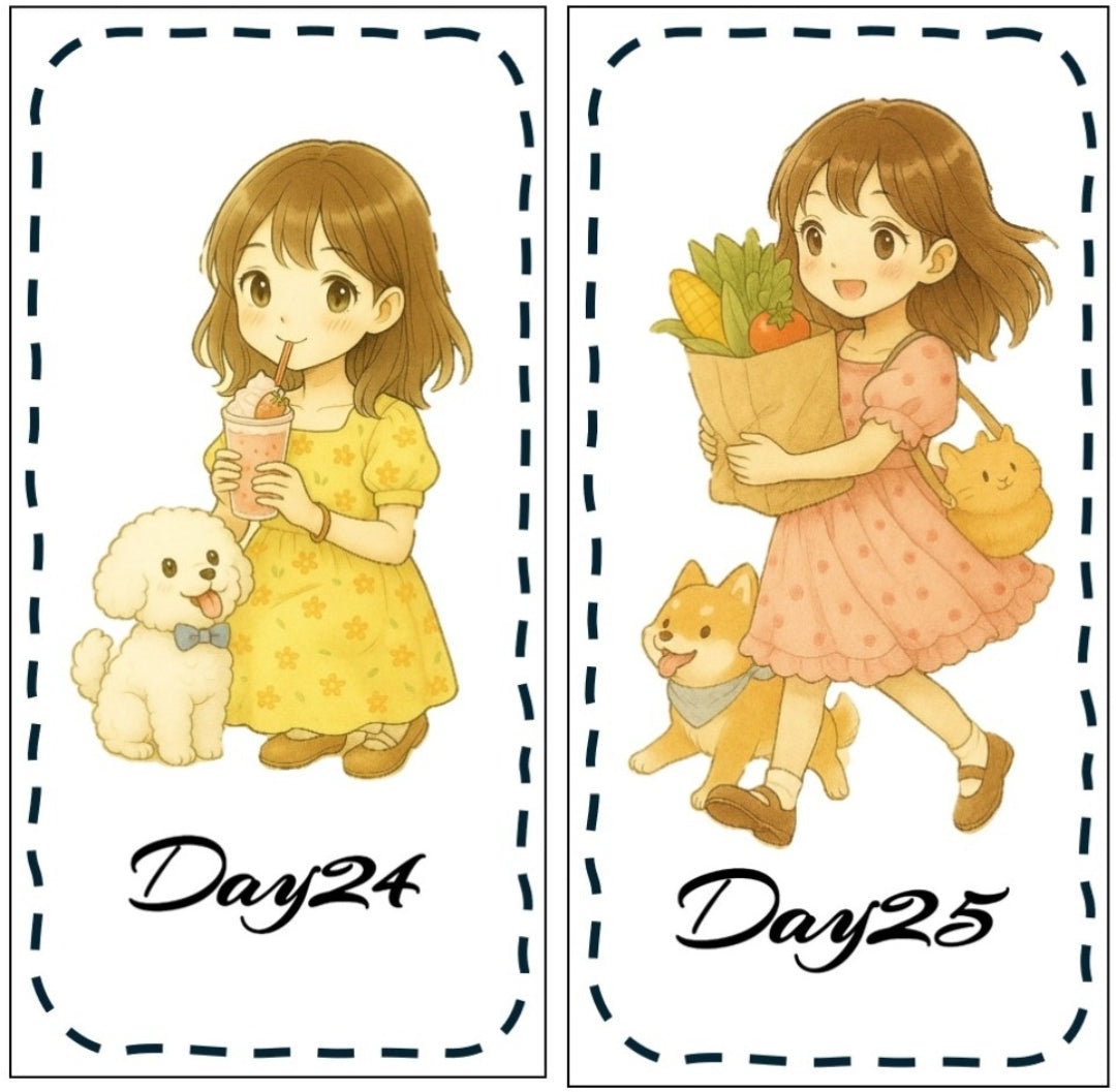 日系手繪風（ A6）31天存錢挑戰組合《Saving Challenge》