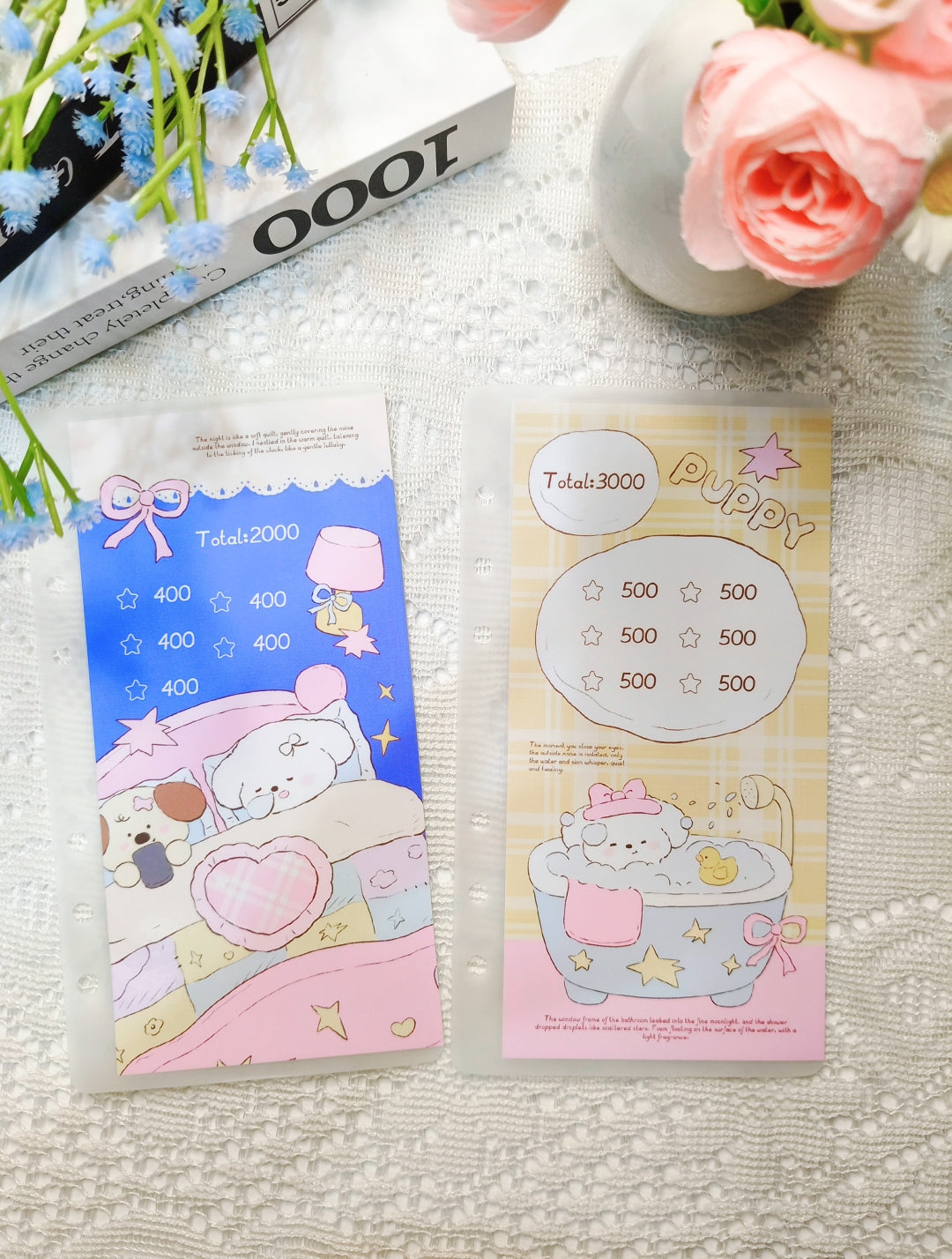 💫 甜夢小狗存錢袋~存滿16000