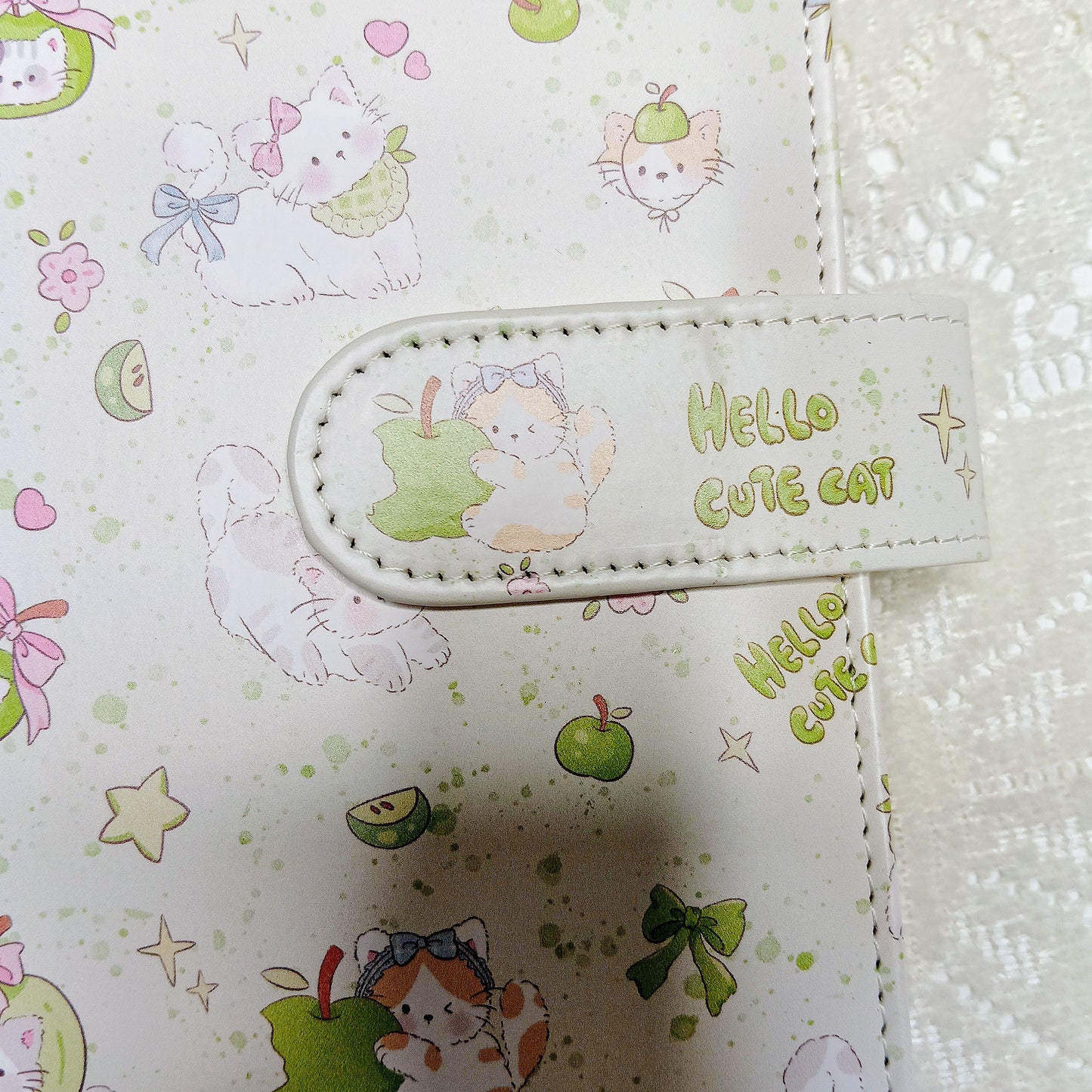 💫 Apple Cat A6 loose-leaf notebook