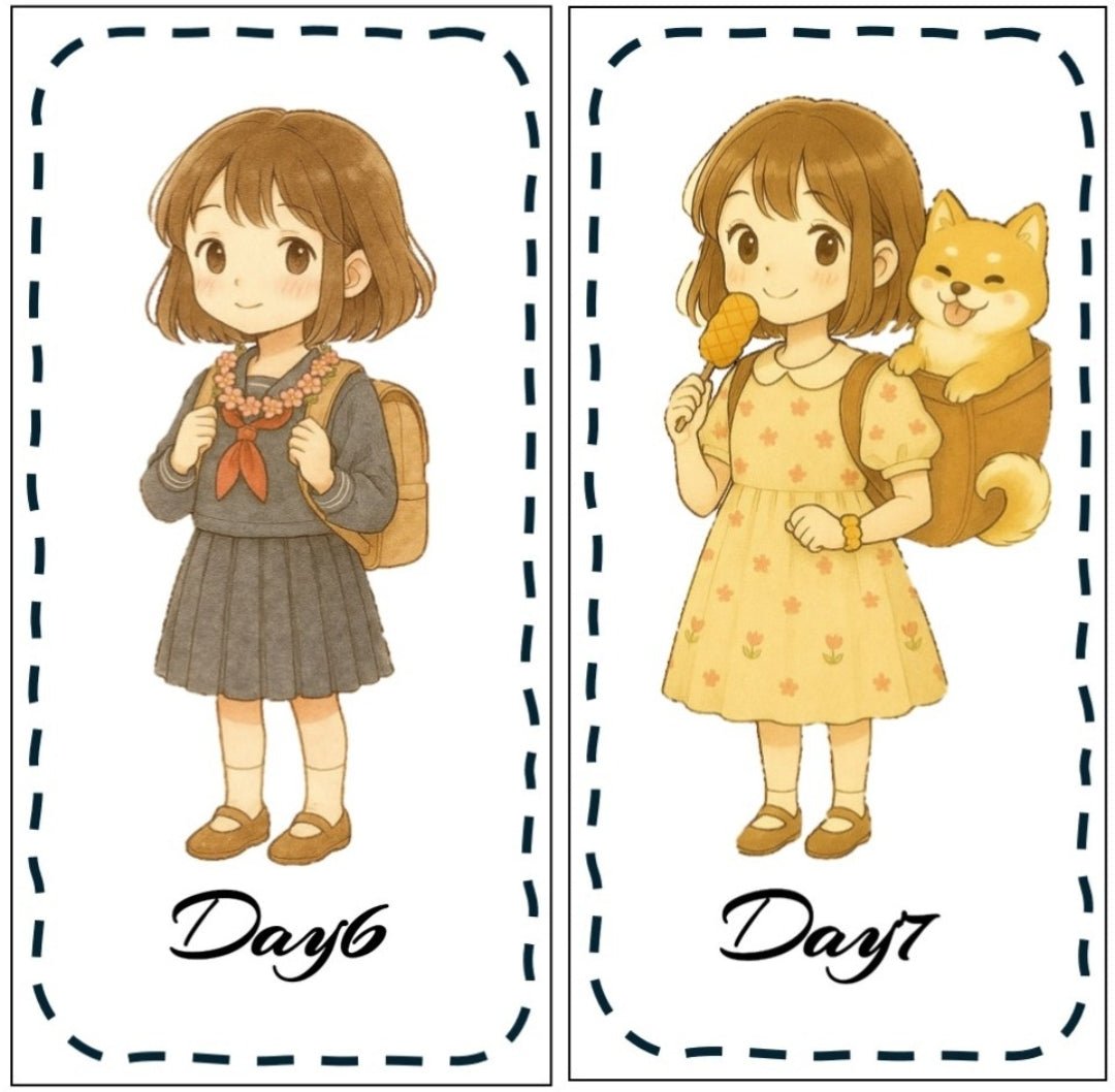 日系手繪風（ A6）31天存錢挑戰組合《Saving Challenge》