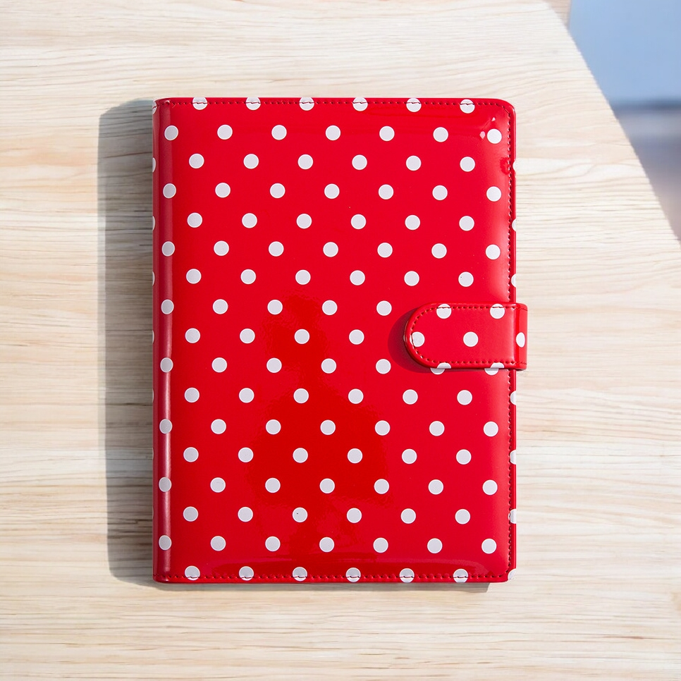 💫A5 Polka Dot Loose-Leaf Notebook💫