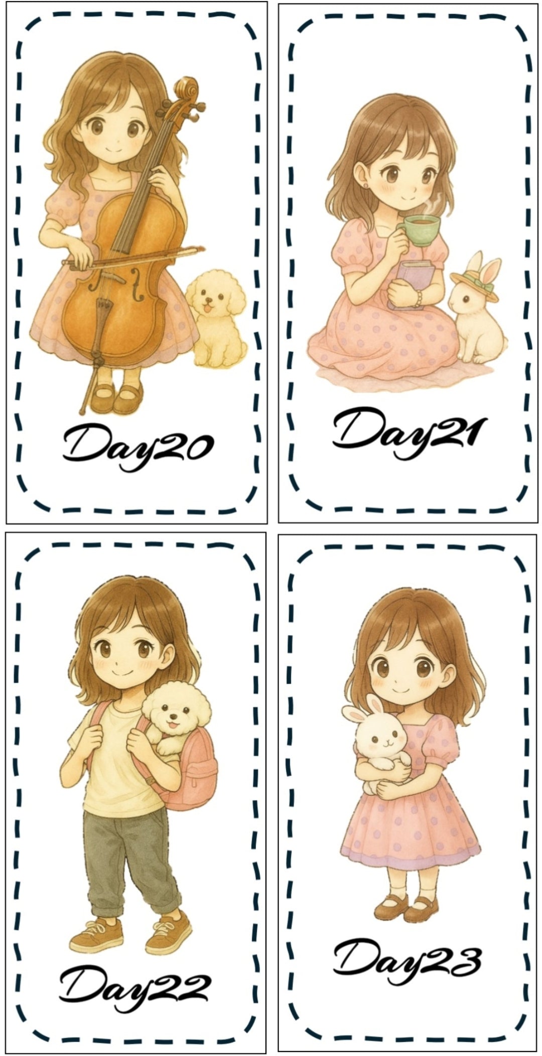 日系手繪風（ A6）31天存錢挑戰組合《Saving Challenge》