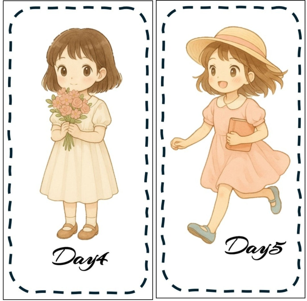 日系手繪風（ A6）31天存錢挑戰組合《Saving Challenge》