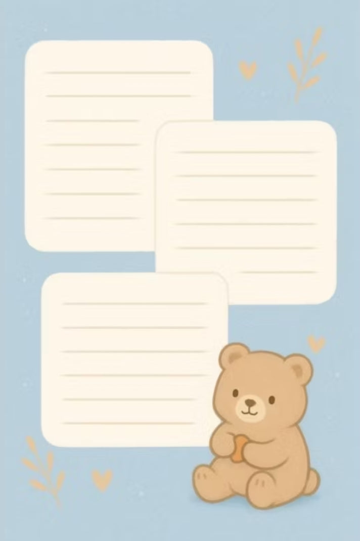 A6熊熊便簽本（共5款）