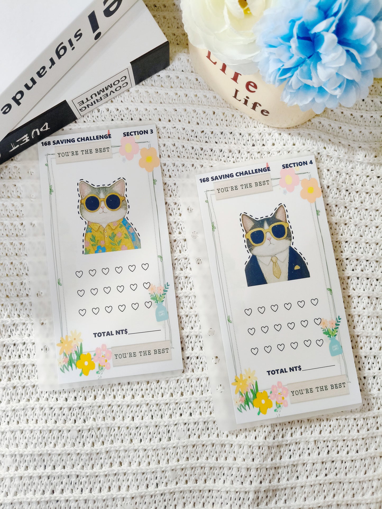 168 Saving Challenge存钱袋（A6打孔款）