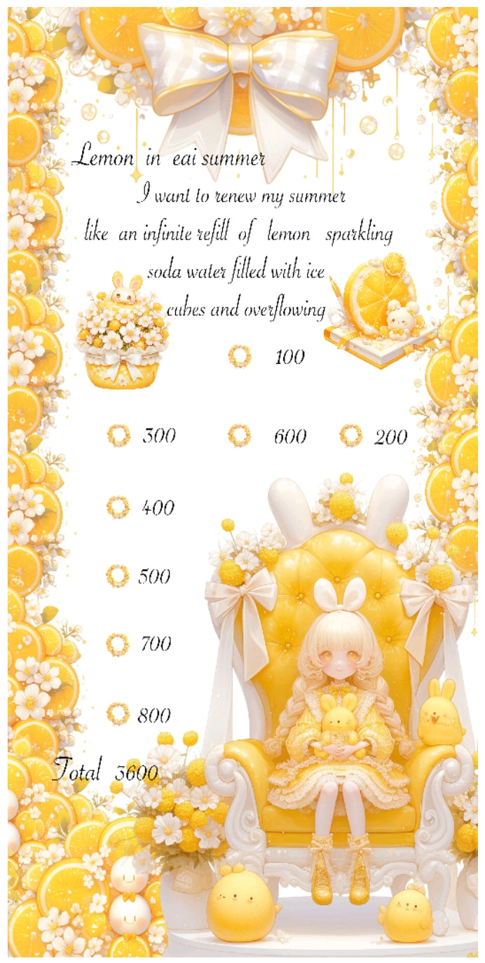 🍋 檸檬夢想存錢袋~存滿15000 🍋