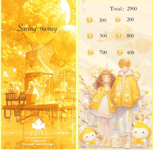 🍋 檸檬夢想存錢袋~存滿15000 🍋