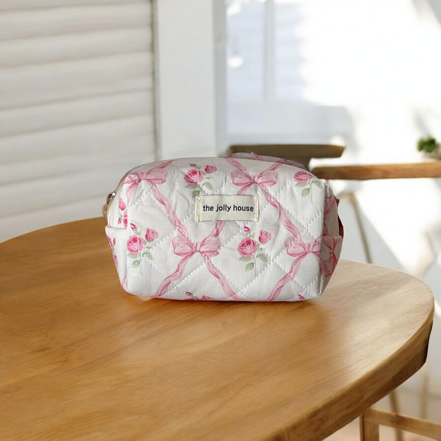 💫蝴蝶结花朵化妆包