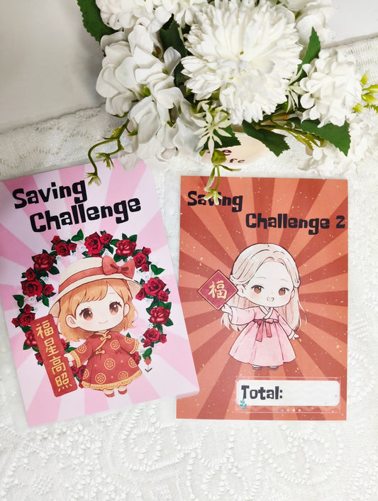 💫「福氣女孩」A5存錢袋組合（布藝款）~限預購下單